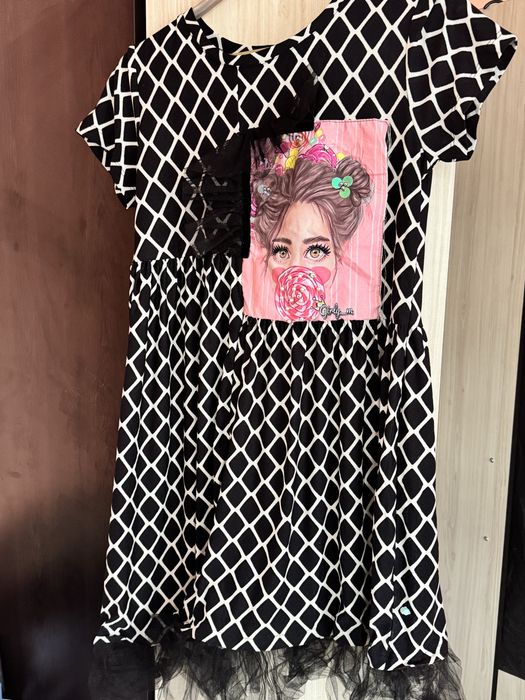 Кокетна рокля С-Л