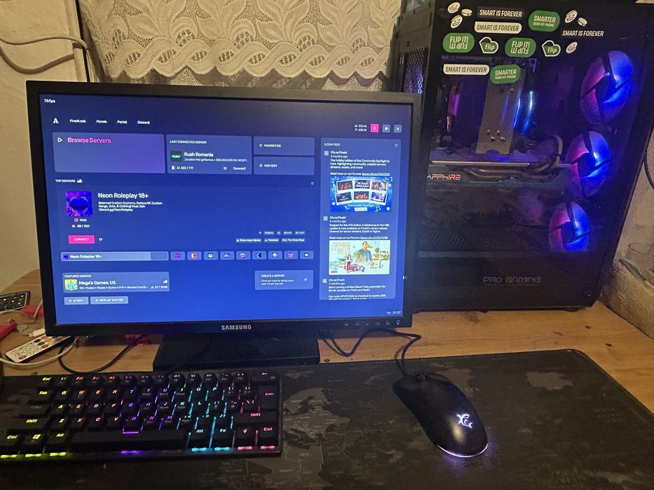 vand pc gaming in stare perfecta de functionare!
