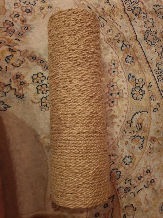 Дом для котов с когтеточек столбик