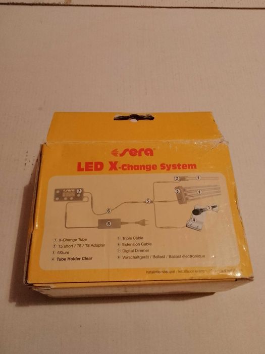 Стойка за лед лампи за аквариум-sera