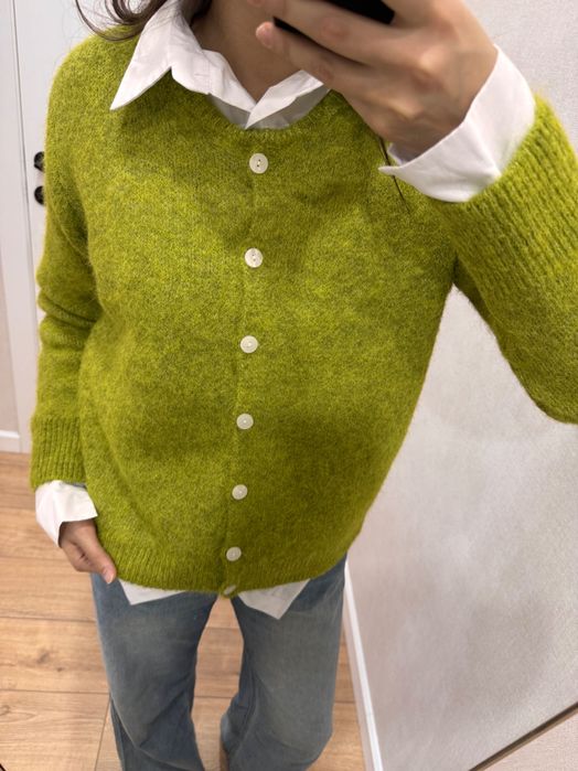 Кардиган с пуговицами