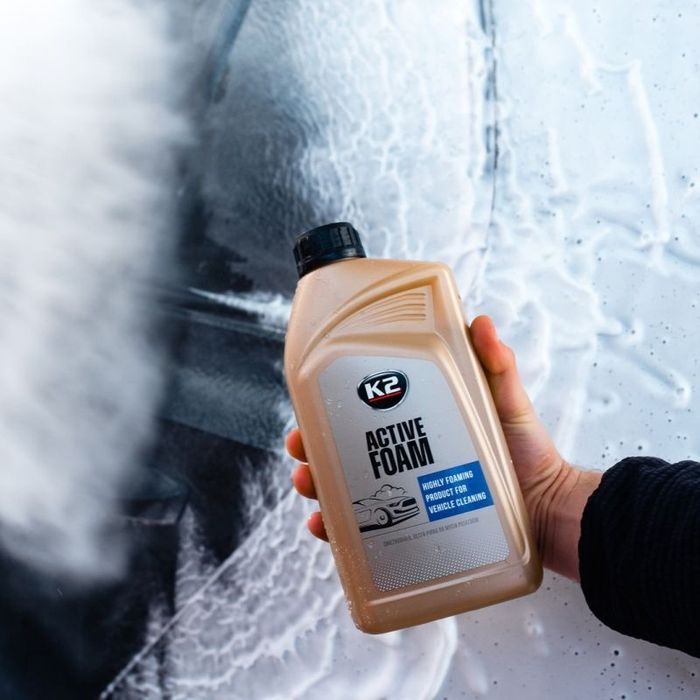 Бесконтактный усиленный автошампунь K2 Active Foam 1л/5л