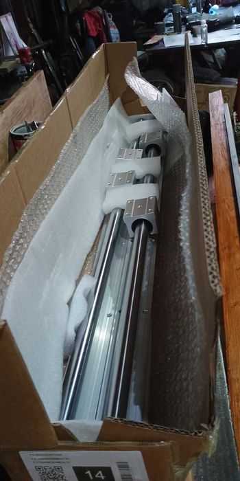 Set 2 ghidaje liniare SBR 20-1800 mm+4 rulmenti SBR 20 UU