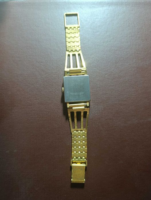 Позолоченные  часы луч ссср