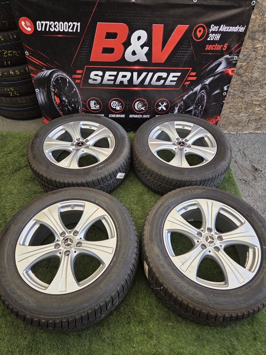 Jante cu anvelope Glc Mercedes R 18 5x112