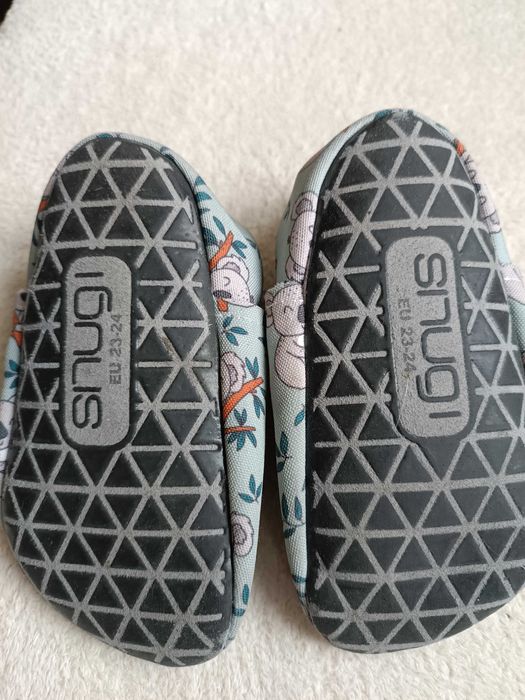 Детски боси обувки за вкъщи и детска градина, 23-24 номер