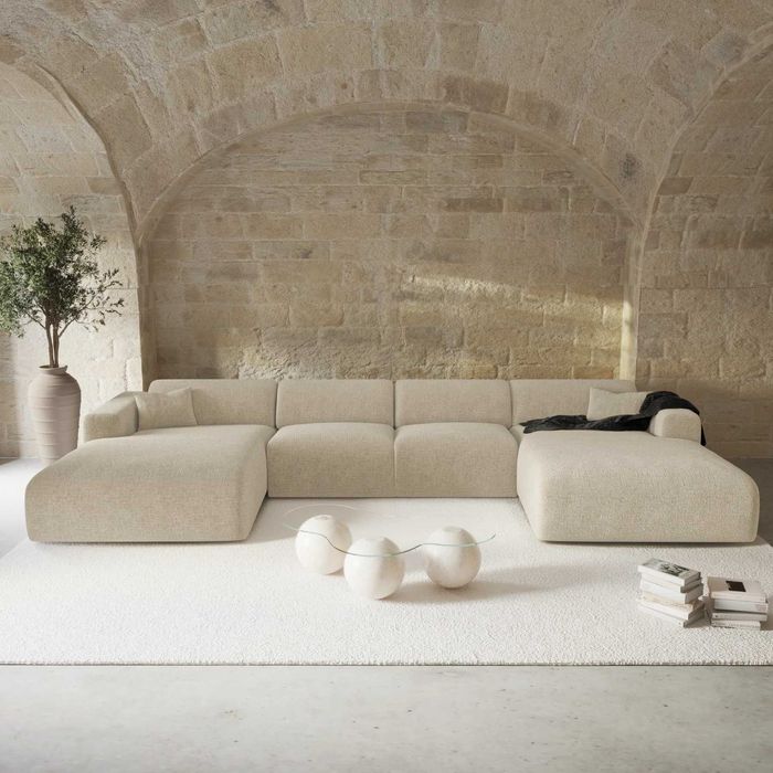 Премиум френски диван MYRA от кадифе - РАЗПРОДАЖБА