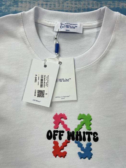 Tricou Off White model nou premium s-xxl disponibil si pe negru