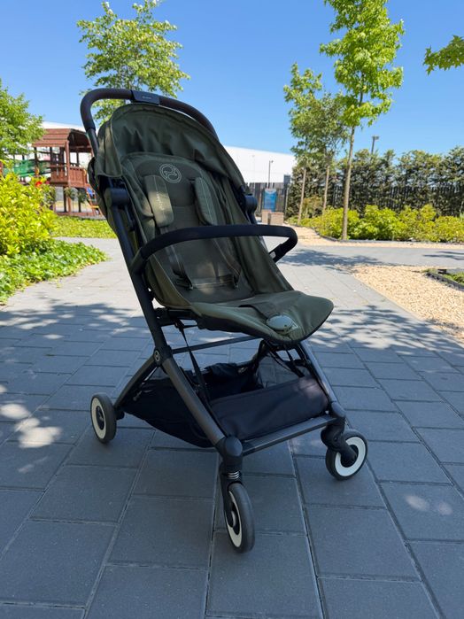 Cărucior sport Cybex Orfeo + Bară de protecție (Bumper bar) - Moss Green