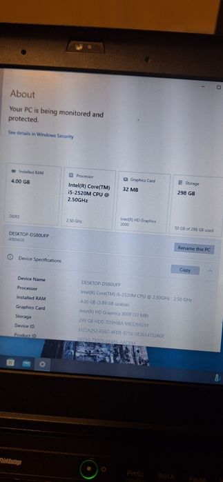 Vând leptop levono  în stare foarte bună