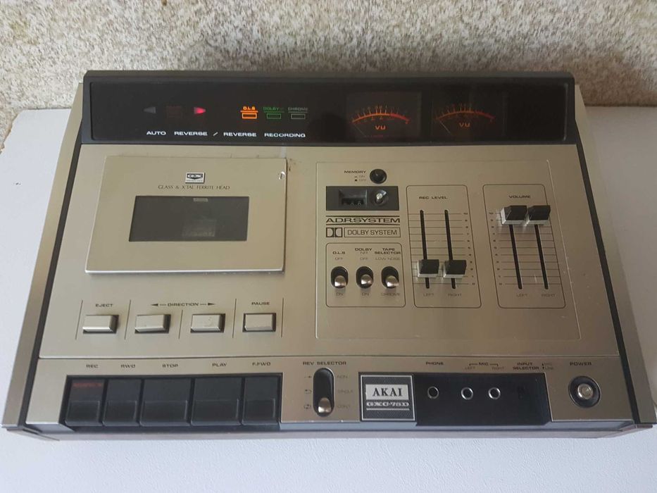 Akai GXC-75D Stereo Cassette Deck Recorder