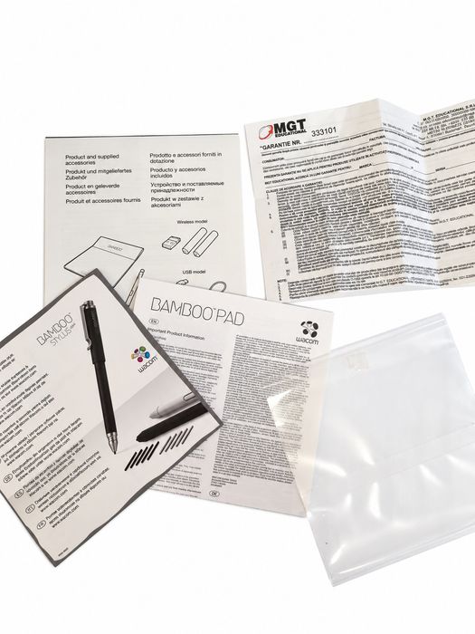 Wacom Bamboo Pad CTH-300 с писалка – като нов