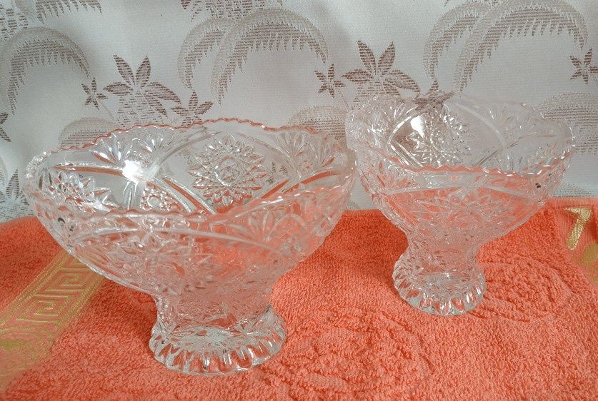 Комплект-2 красивые конфетницы!