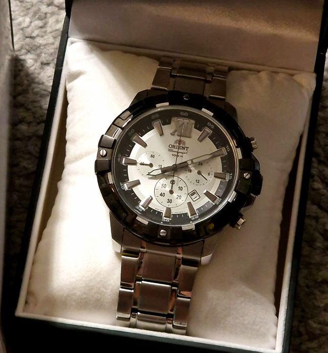 Ceas Orient TW03 Chronograph - la cutie, impecabil, ca nou