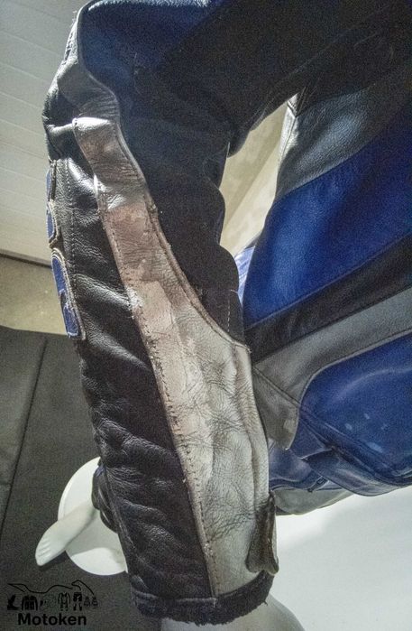 Costum moto piele IXS mărime 52