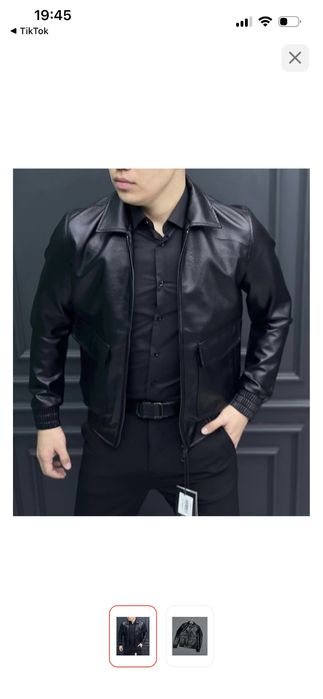 Продам куртку кожаный