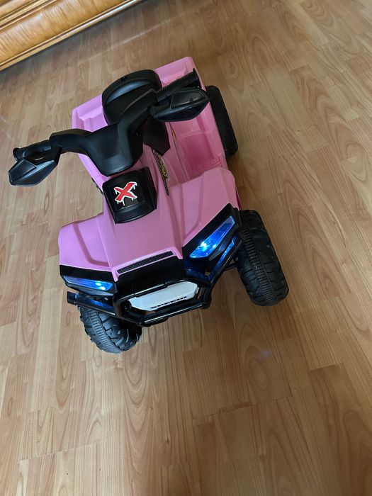 Mini ATV electric pentru copii, Roz