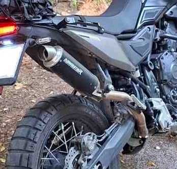 Гърне DominatoR GPF BLACK Hi Level за Yamaha Tenere 700 (25-26)