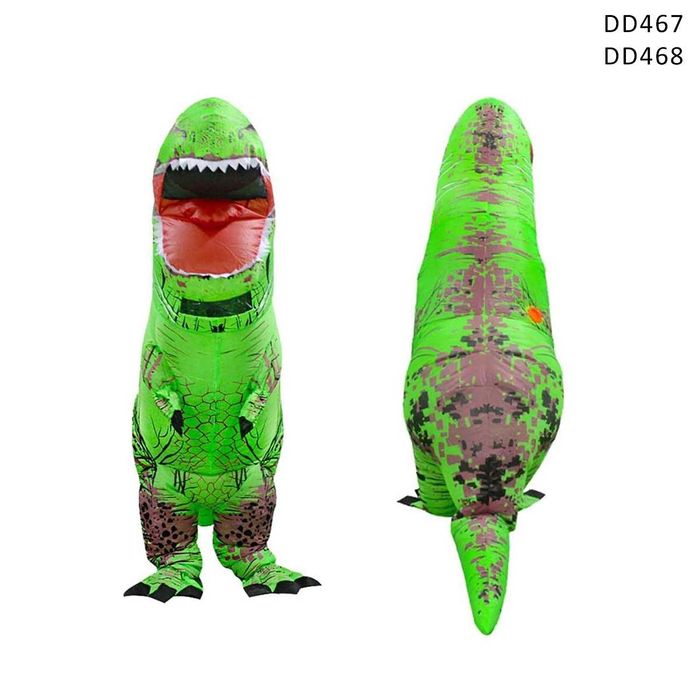 Надуваем парти костюм Динозавър деца възрастни Тирекс аниматор рожден