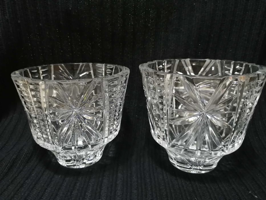 Салатница (конфетница) хрустальная СССР