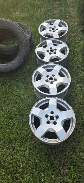 Set 4 Jante Aliaj R18 Originale Land Rover Discovery 3 / Range Rover + 2 Anvelope 255/60 R18