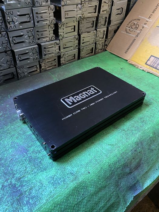 MAGNAT - Супер компактен и Мощен- 2 канален БАС усилвател за кола авто