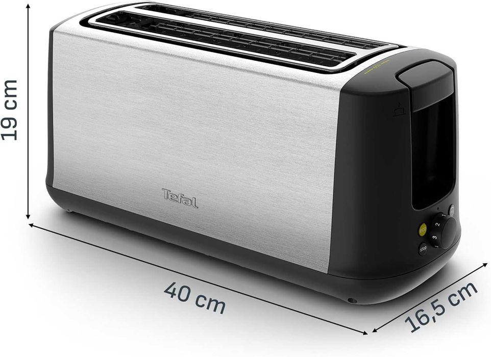 Нов тостер Tefal Subito 1700W + термочаша подарък