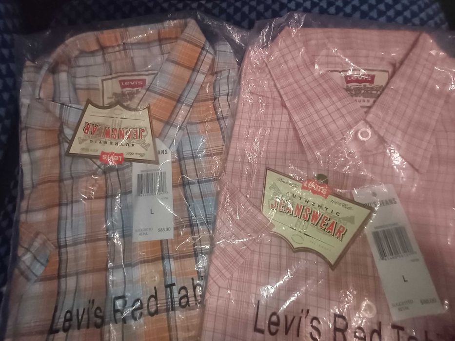 Levi's ризи с къс ръкав L размер