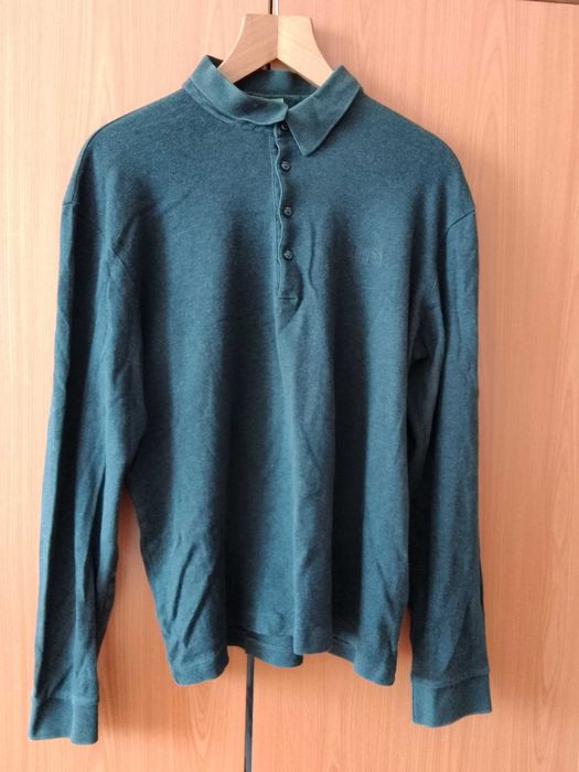 Сива блуза с дълъг ръкав Hugo Boss (XL)