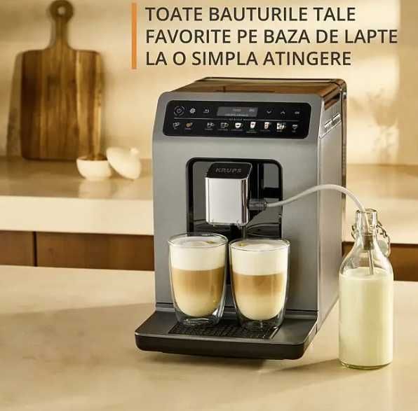 Espressor KRUPS Evidence Hot&Cold EA898GF0, 2.3l, 1450W, NOU SIGILAT