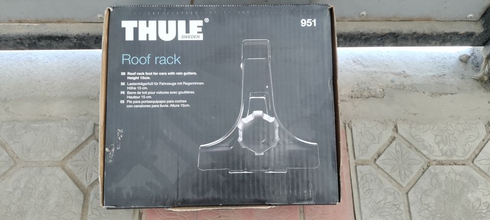 Thule 951. Крепление поперечин
