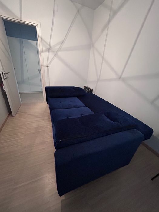 Vanzare canapea extensibila 3 locuri Optisofa, Navy Blue