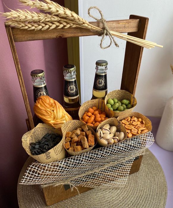 Мужской подарок, букет