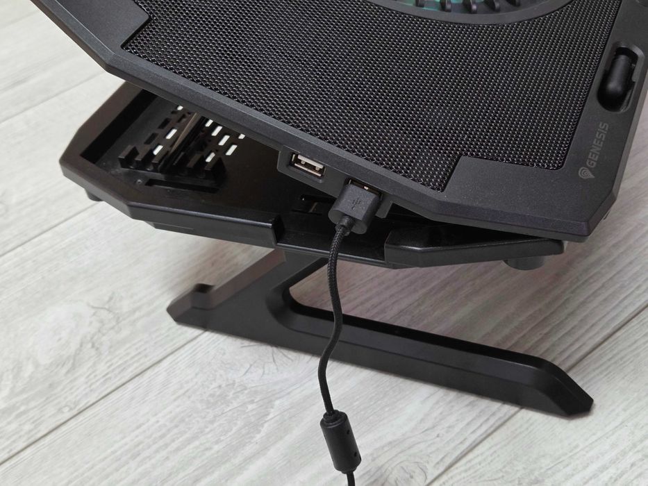 Гаранция / Охладителна подложка за лаптоп Genesis Oxid 850 RGB / 17.3" / Метална