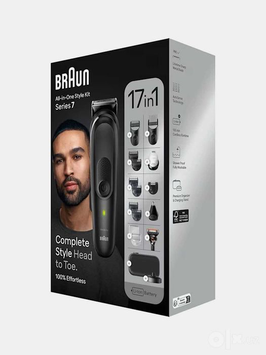 BRAUN MGK7491 триммер универсальный с гарантией год+ доставка на дом.