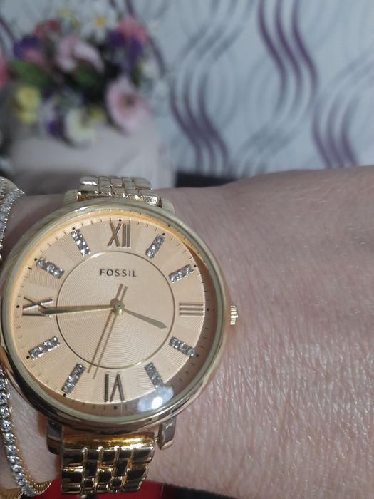 Ceas Fossil dama auriu