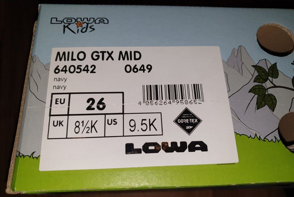 Детски зимни ботуши LOWA MILO GTX MID