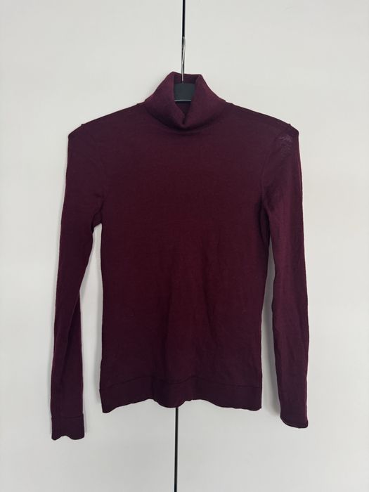 Pulover Zalando bordo  marimea S lana si casmir