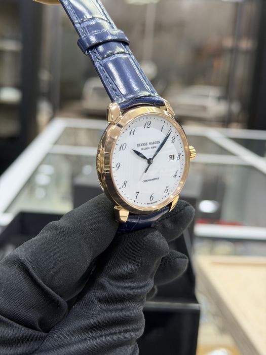 Золотые Часы Ulysse Nardin Classico 18k Original