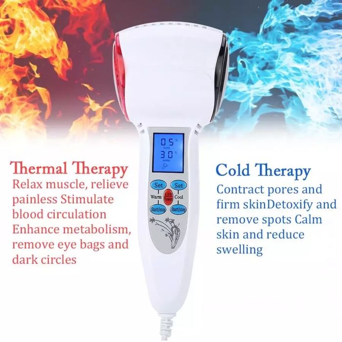 Уред топъл студен чук, Криотерапия, Фотон лечение на акне, лифтинг