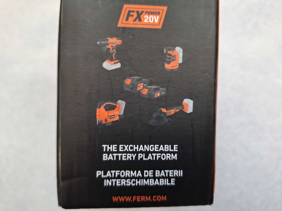 Incarcator acumulatori 20V, 4A sau 2A, model FERM CDA1169