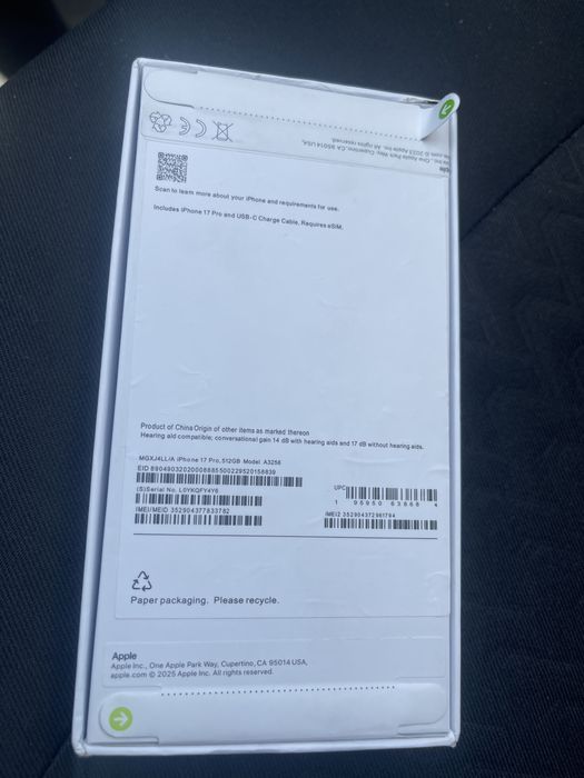 Iphone 17 pro новый