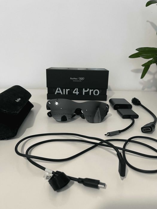 RayNeo Air 4 Pro + HDMI Adapter + USB-C Adapter | Bundle complet