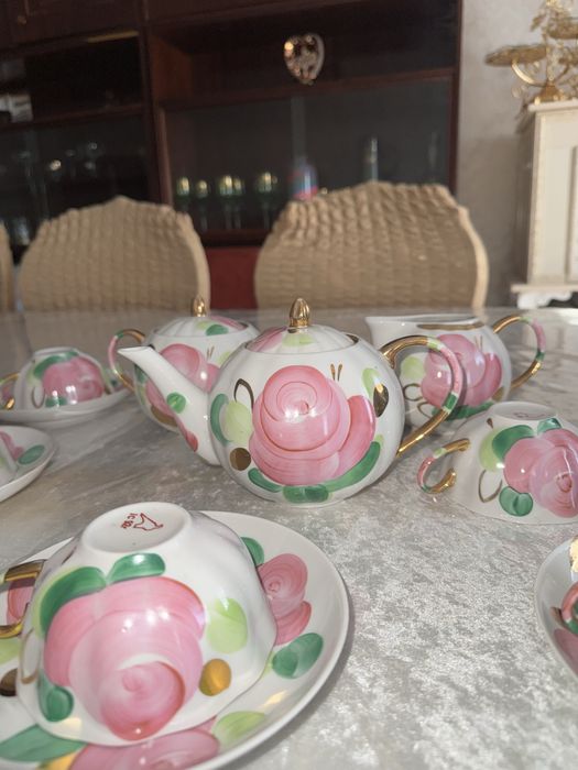 Форфоровый чайный сервиз СССР