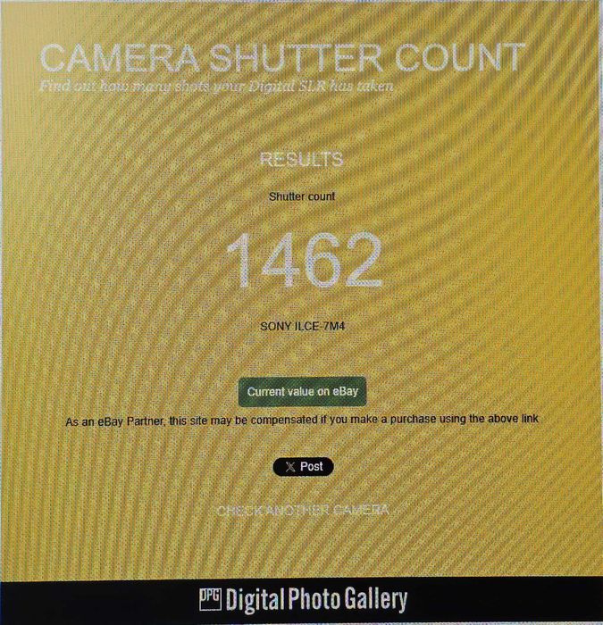 Sony A7 IV      (1462 кадъра )