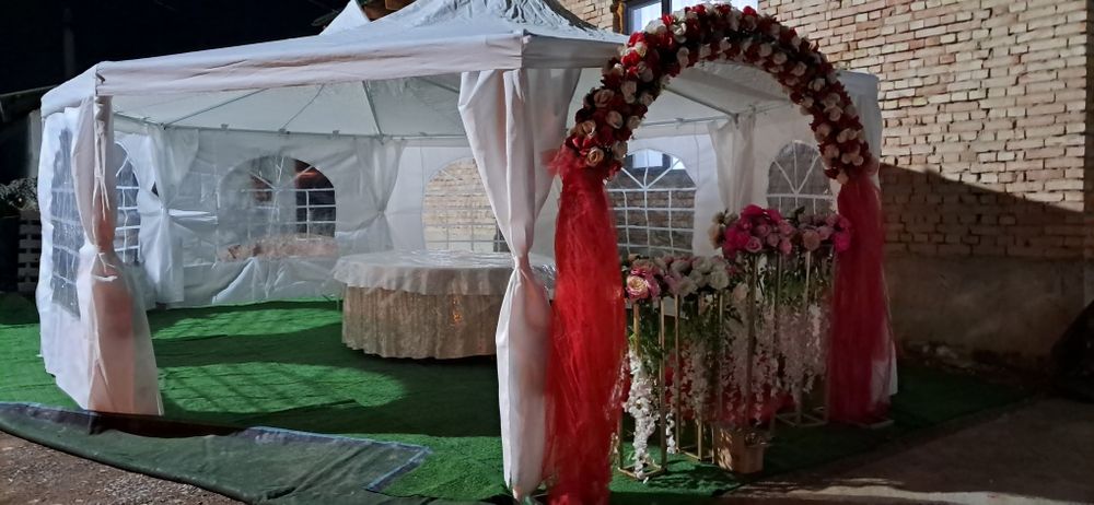 Шатёр Посуда Стол Стуля Полуюрта