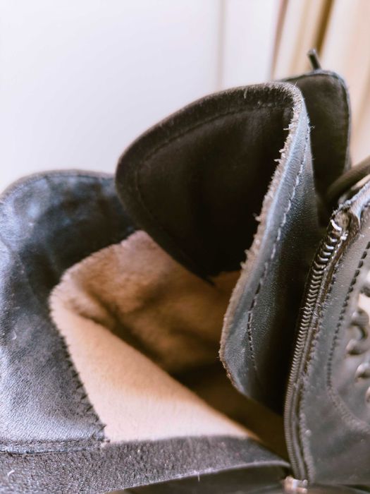 Ботинки из натуральной кожи