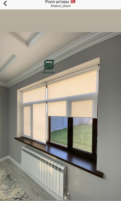 Жалюзи ролл шторы  горизонтальный день ночь