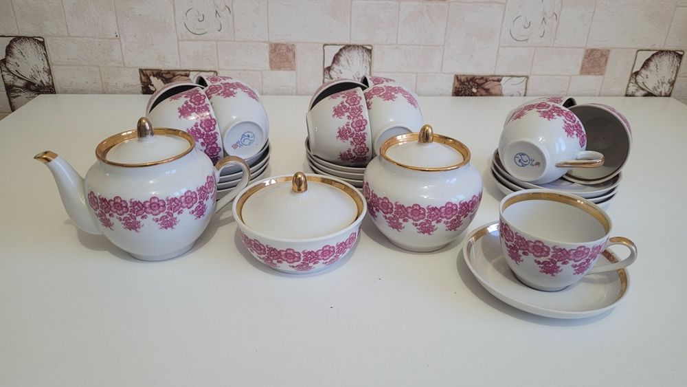 Чайный сервис б/у