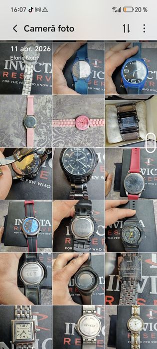Ceasuri de dama și bărbați 50 de lei bucata